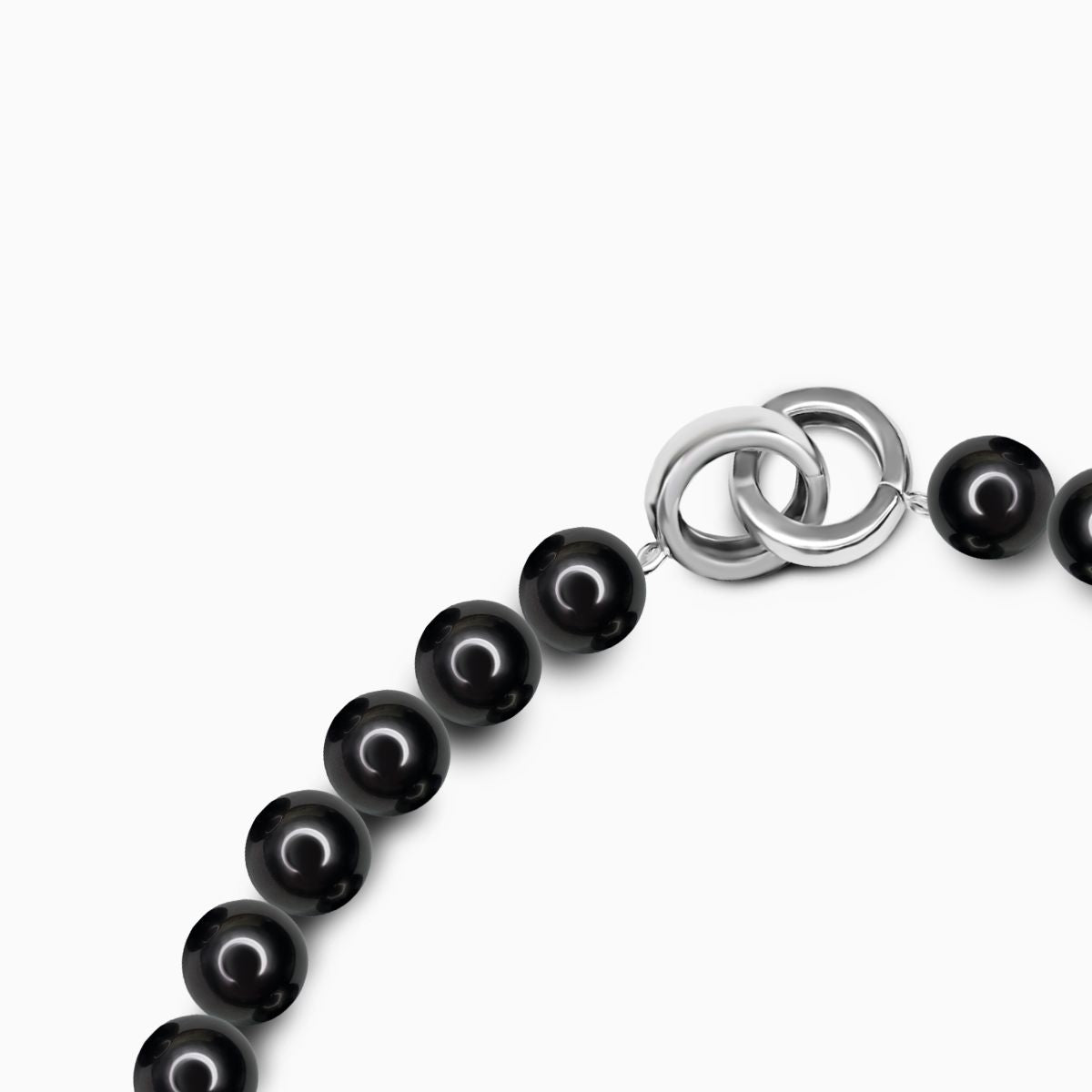 Noir Freshwater Pearl Kolye