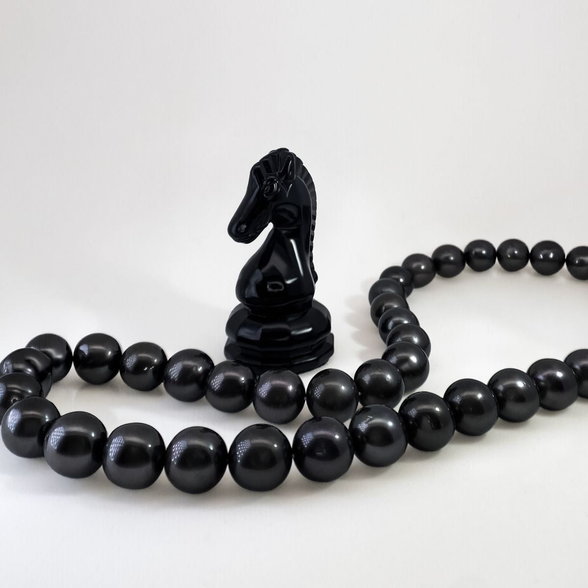 Noir Freshwater Pearl Kolye