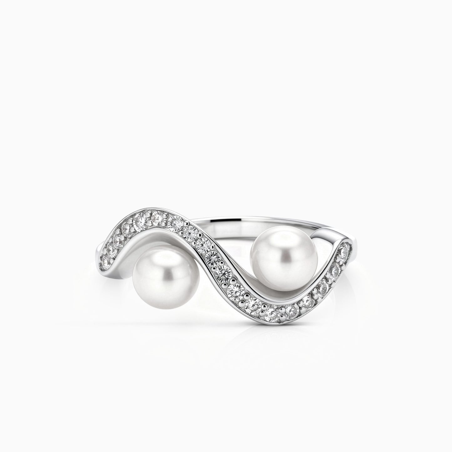 Pearl and Diamond Ring