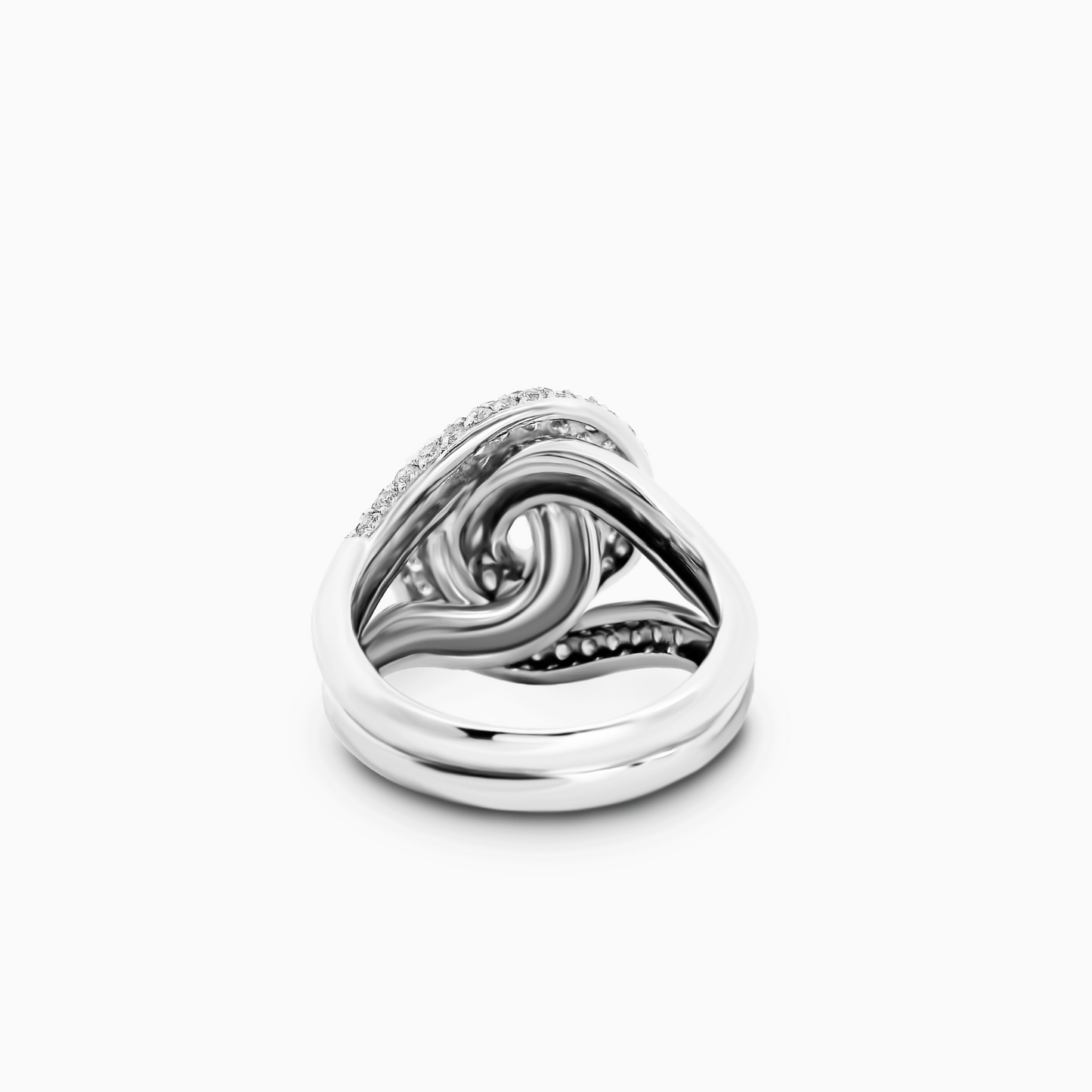 Diamond Knot Ring