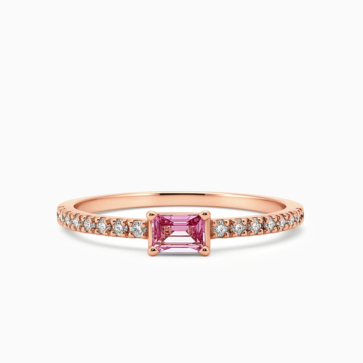 Rosalia Pink Sapphire Ring