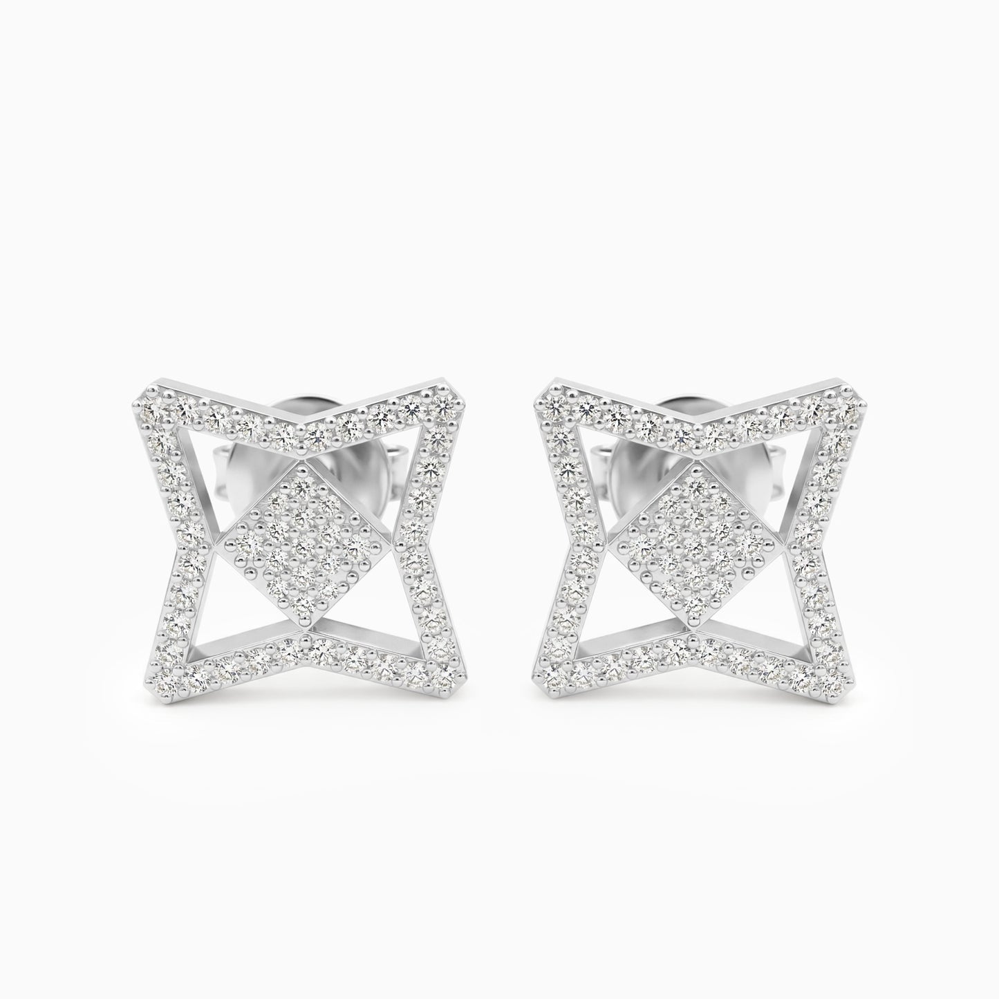 Vals Icon Pave Earrings