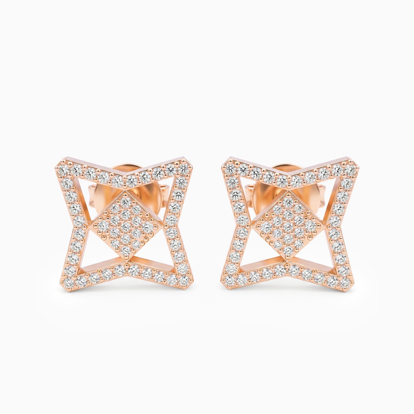 Vals Icon Pave Earrings