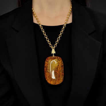 Amber Prime Kolye Ucu