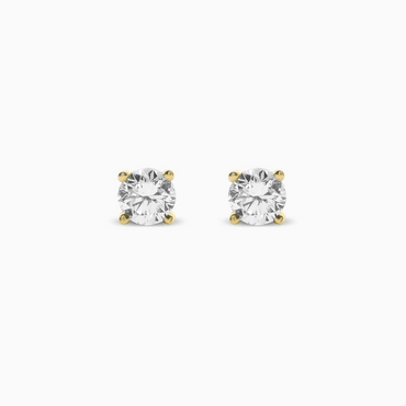0.32ct Diamond Solitaire Earrings