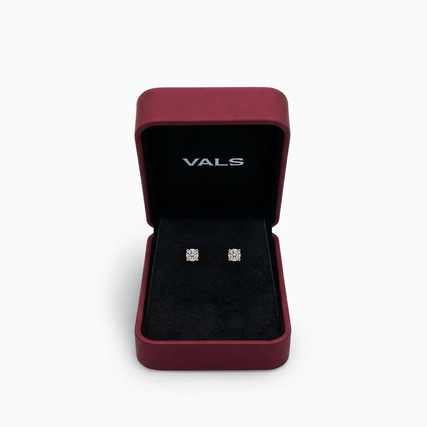 0.41 Carat Diamond Solitaire Earring