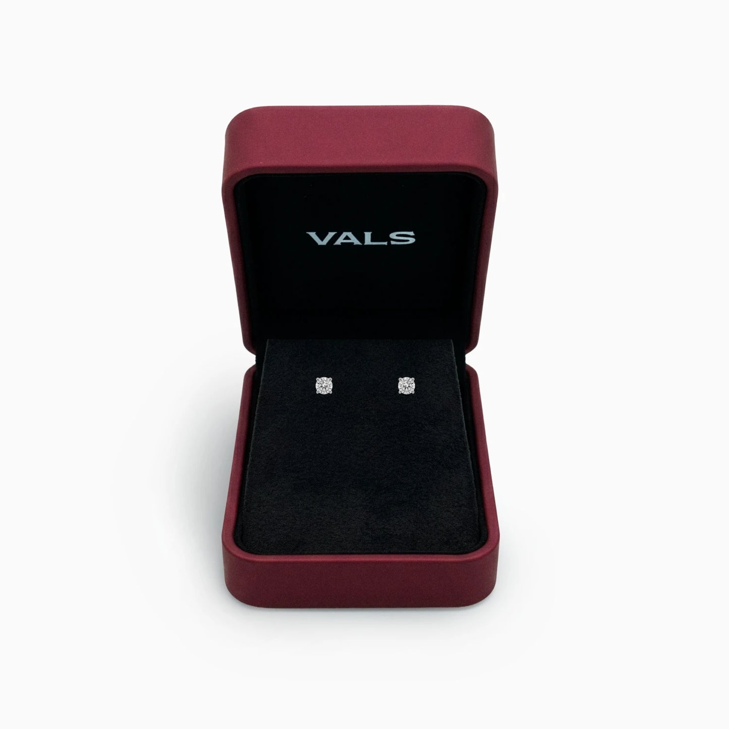0.57 Carat Diamond Solitaire Earring