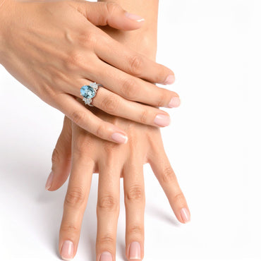 Aquamarine Ring