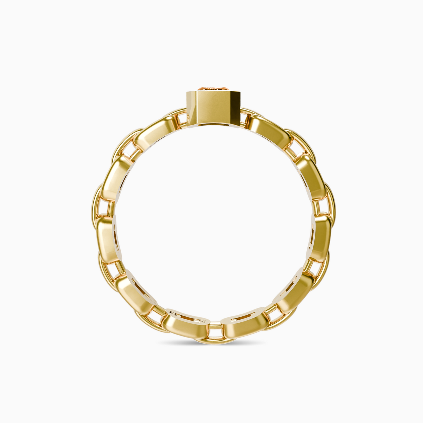 Orange Breeze Ring