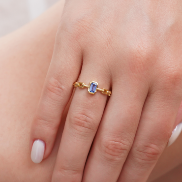 Blue Breeze Ring