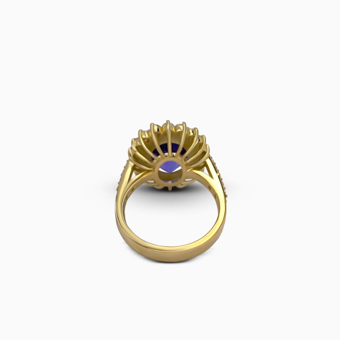 Odilon White Tanzanite Ring