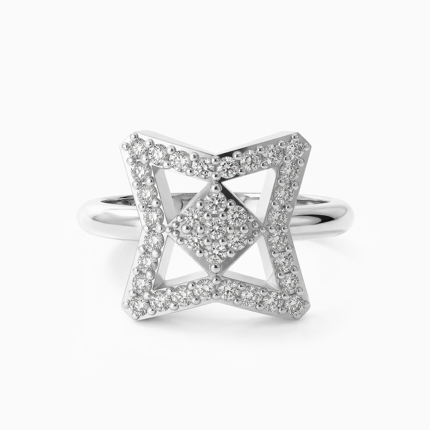 Кольцо Vals Icon Pave