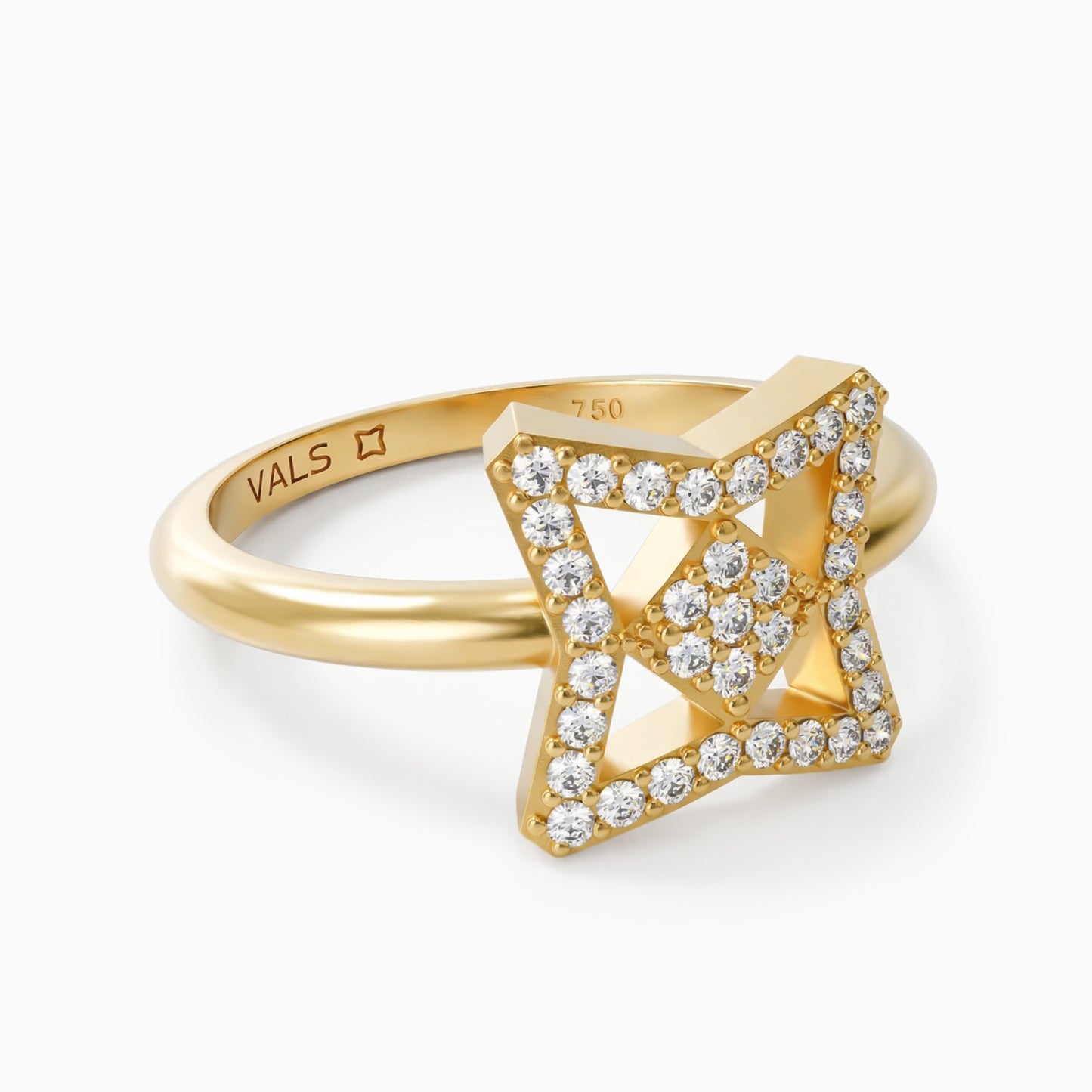 Кольцо Vals Icon Pave