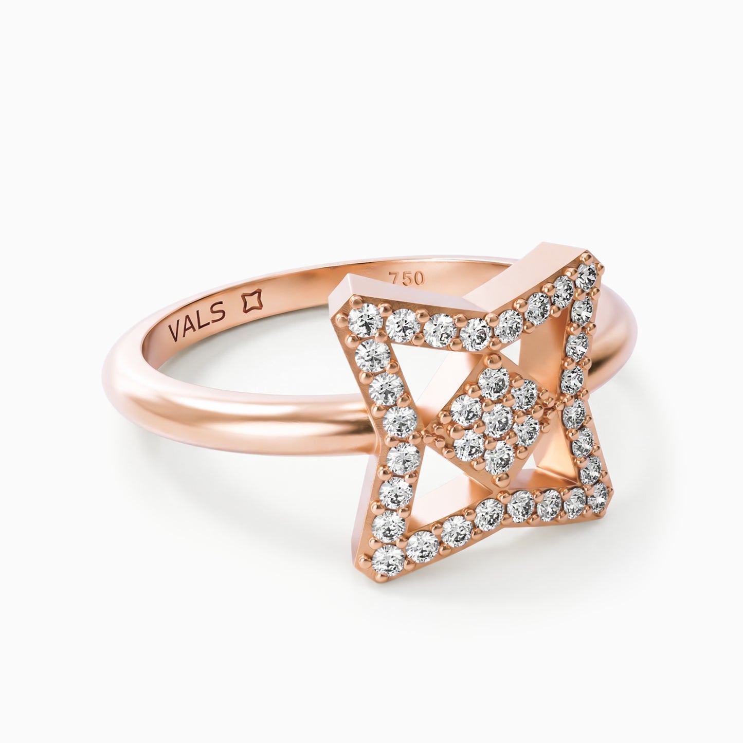 Кольцо Vals Icon Pave