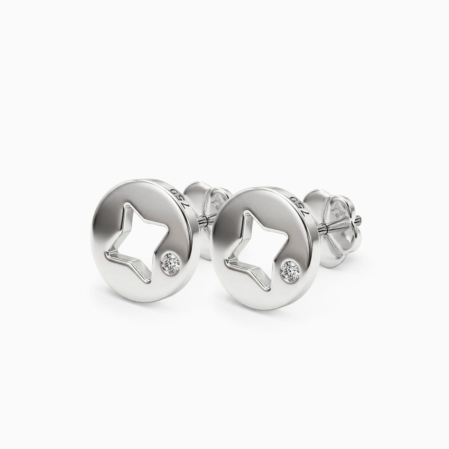 Серьги Vals 0.02 карата