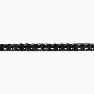 11.71ct Black Diamond Tennis Bracelet