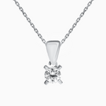 0.18ct Diamond Solitaire Necklace