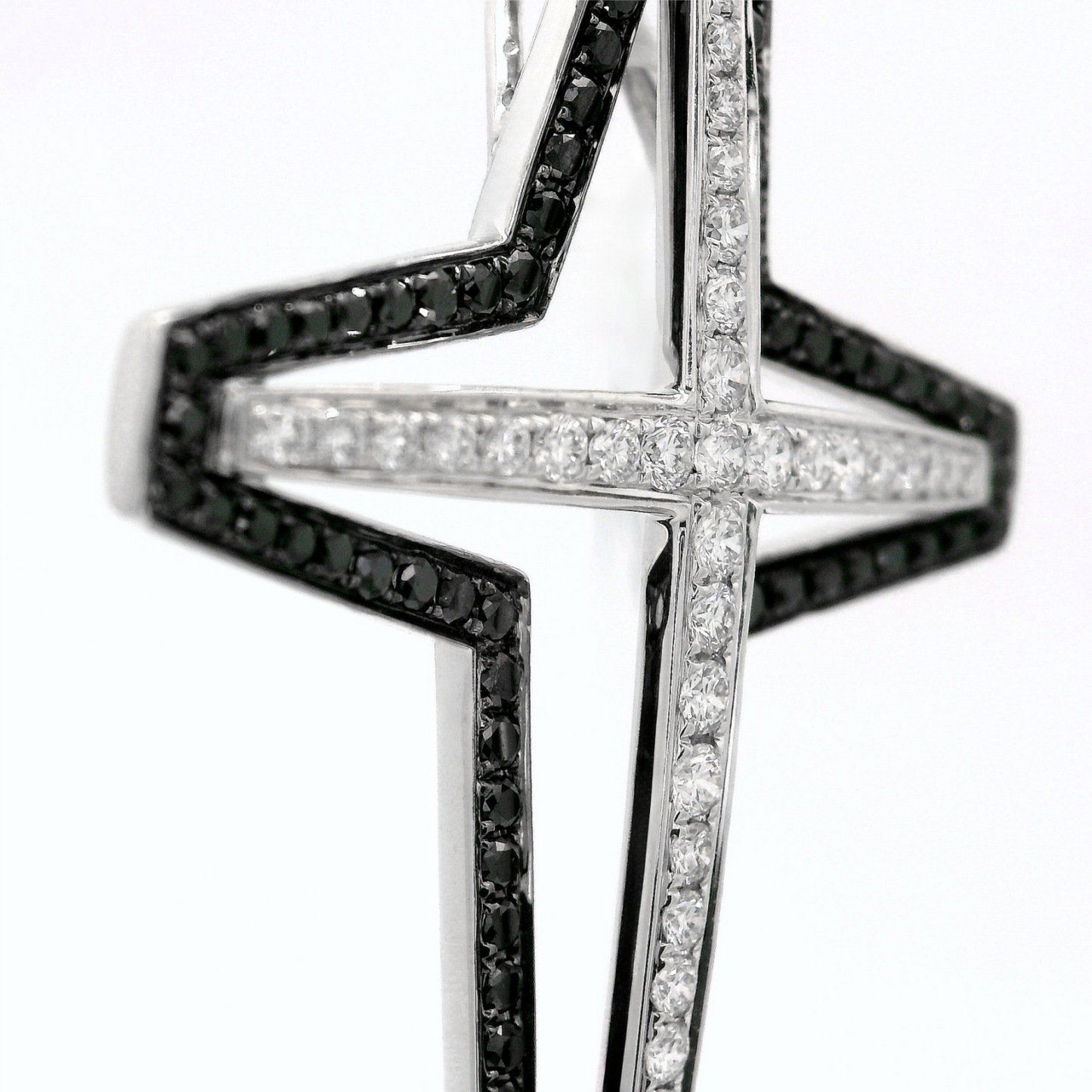 Black&White Cross Pendant