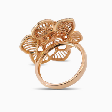 Floral Diamond Ring