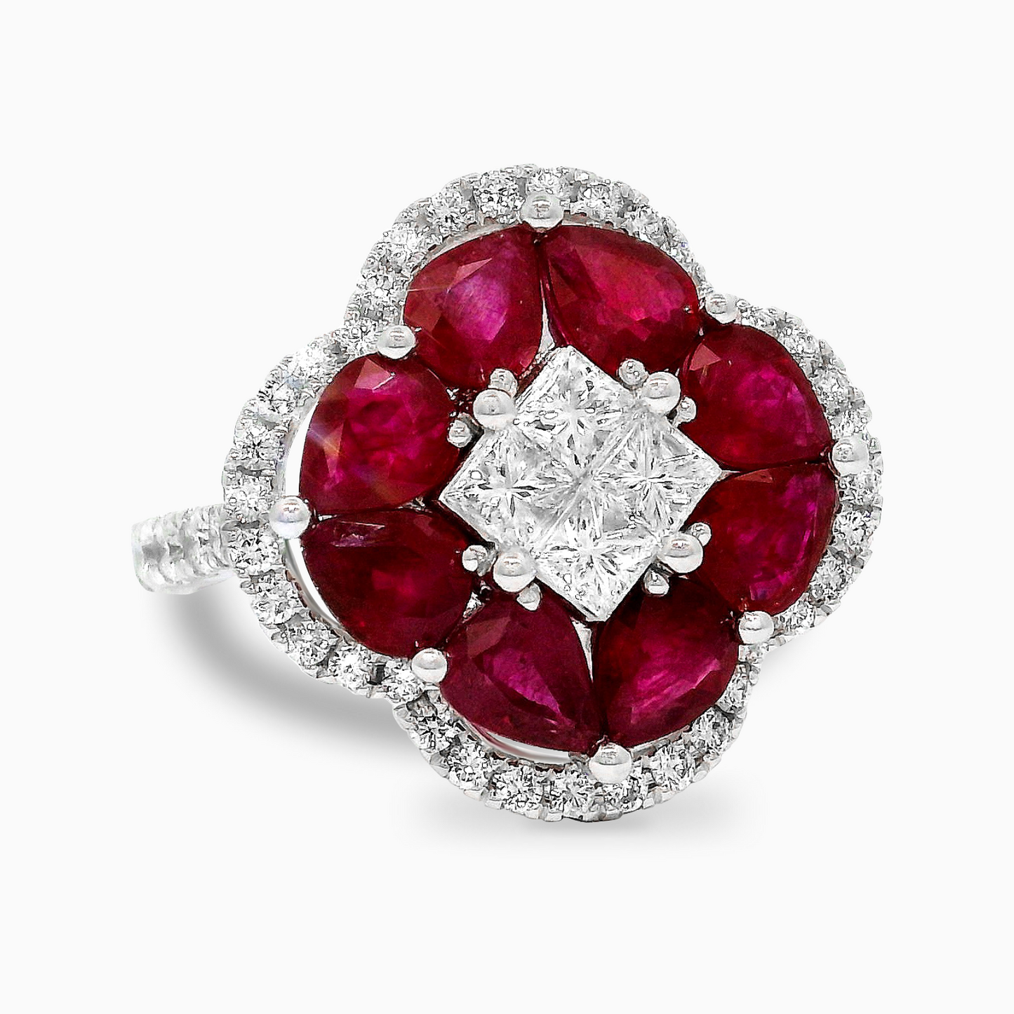 My Red Flower Ring