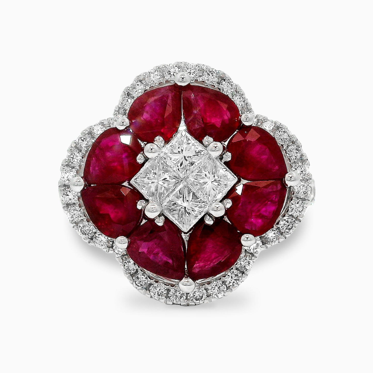 My Red Flower Ring