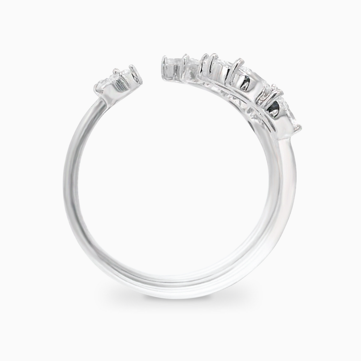 Diamond Leafs Ring