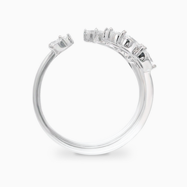 Diamond Leafs Ring