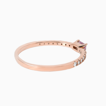 Rosalia Pink Sapphire Ring
