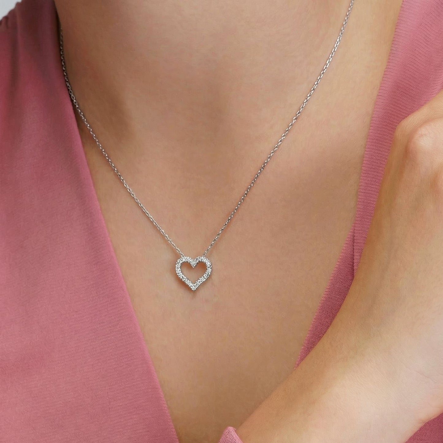 Hayatımın Aşkı Pırlanta Kolye